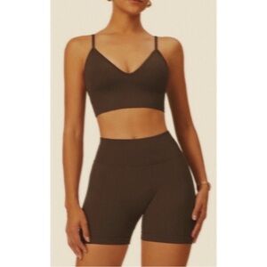Skims Black Soft Smoothing SET - Bralette S + Shorts (XS) NWT